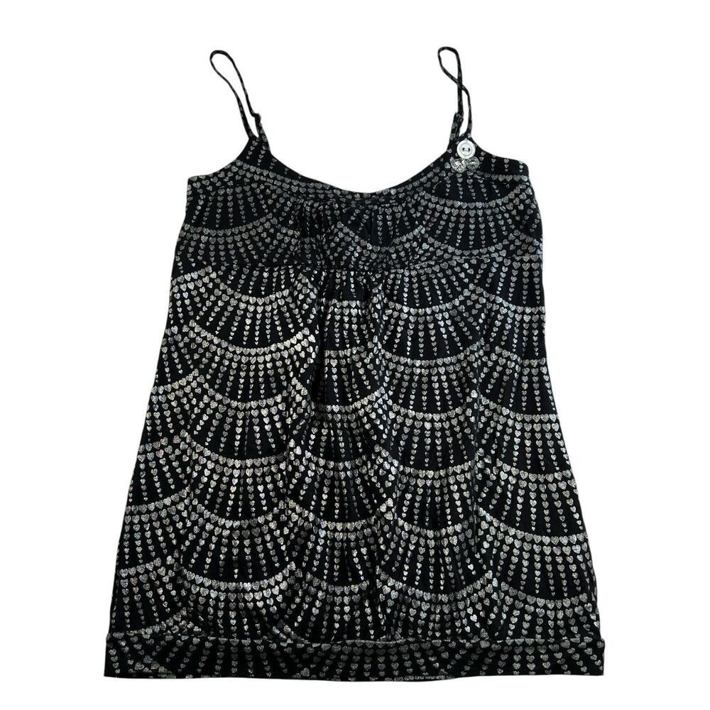 Vtg Y2K FANG Sz L Babydoll Cami Top Fairybanded Bottom Whimsigoth Preppy Twee